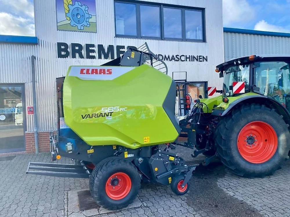 Claas variant 585 rc pro vorführmaschine 2024, d=0,90 bis 1,80 m,