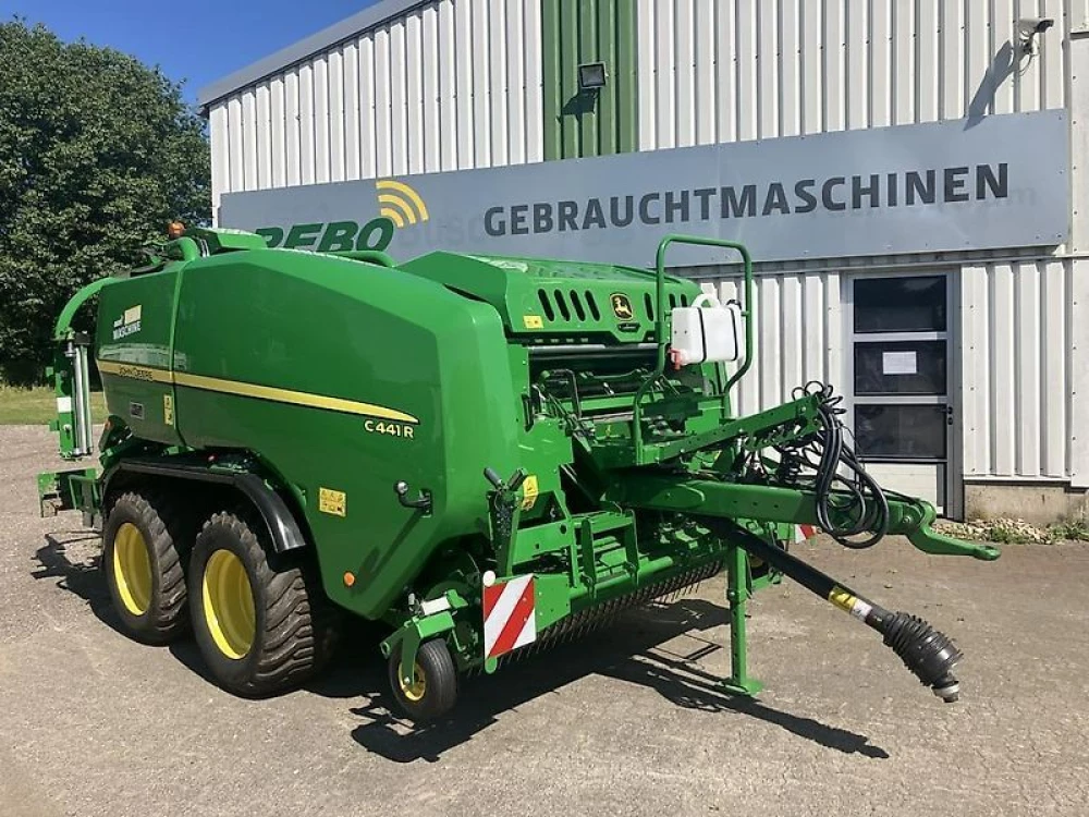 John Deere festkammer-kombipresse c441r