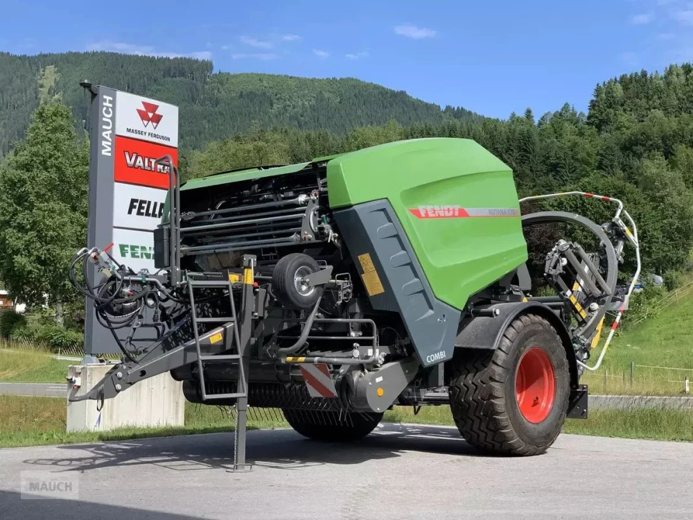 Fendt rundballenpresse rotana 130f combi