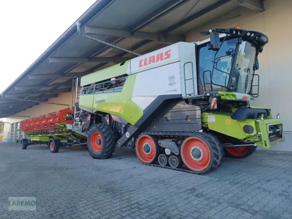 Claas lexion 6900 tt terratrac + v 930