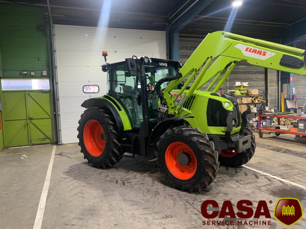 Claas Arion 430 cis chargeur 