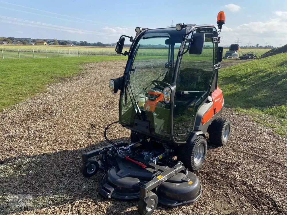 Husqvarna rider p 525dx kabine mit mähdeck