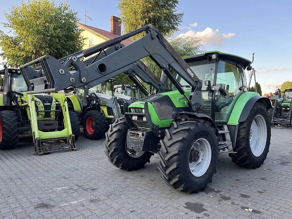 Deutz-Fahr agrotron k90 + quicke q55