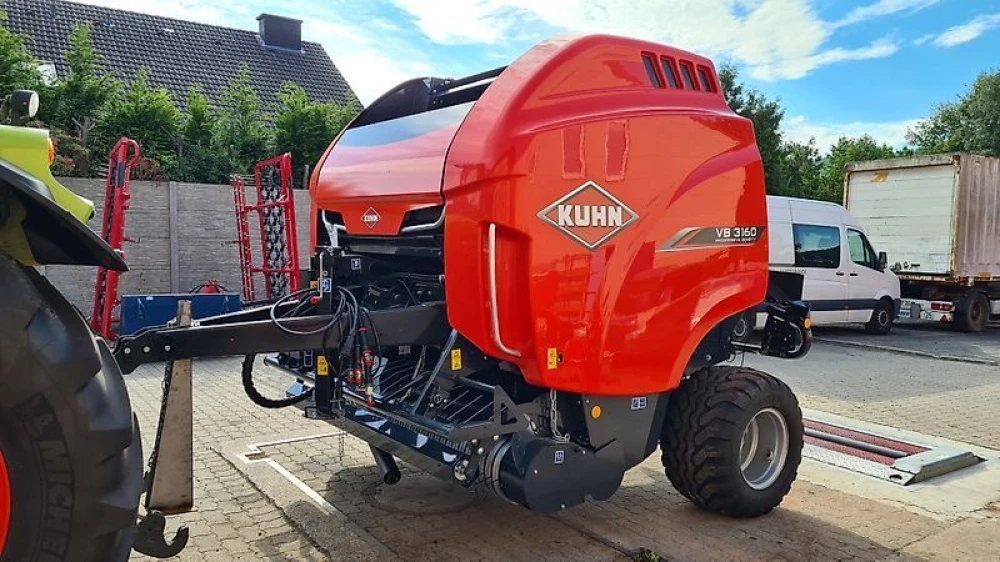 Kuhn vb 3160 oc 14 - 14 messer schneidwerk, isobus, 2. riemenantrieb, high silage satz