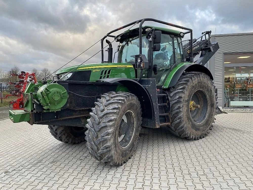 John Deere 6175r mit ritter forstumbau