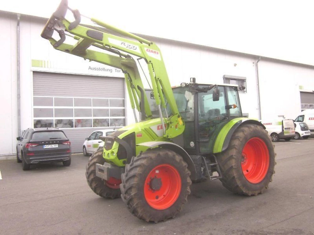 Claas axos 340 cx, frontlader fl 100