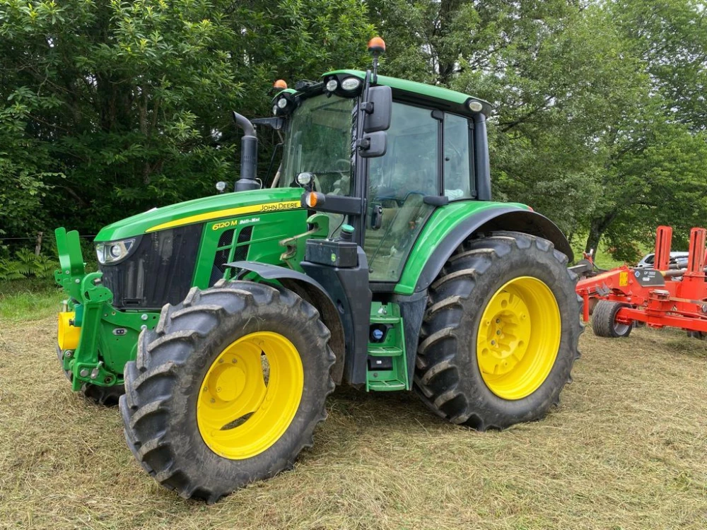 John Deere 6120m autotrac . chargeur