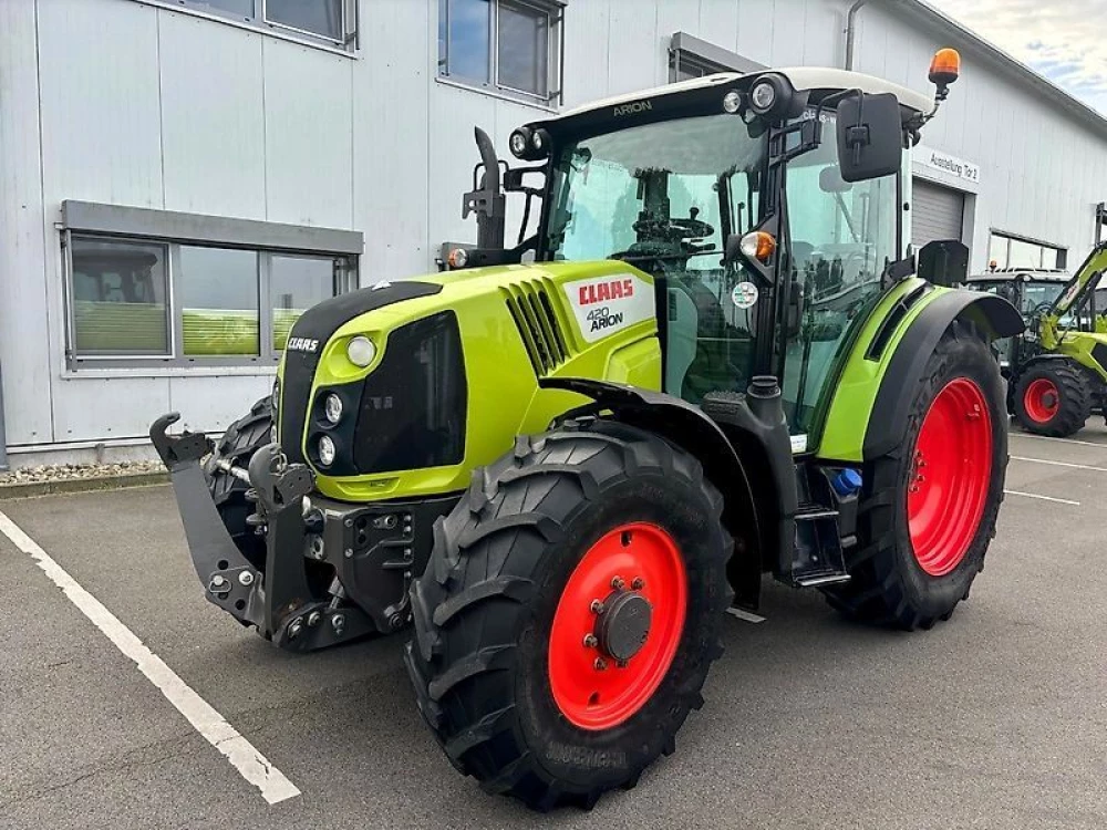 Claas arion 420 cis, klima, druckluft, nur 2.220 h. !