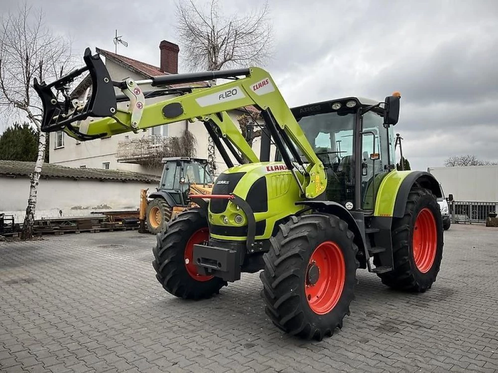 Claas ares 617 atz + claas fl120