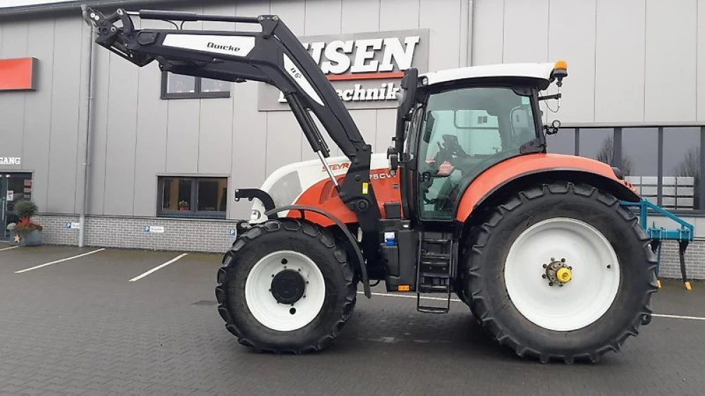 Steyr 6175 cvt mit alö frontlader q6l