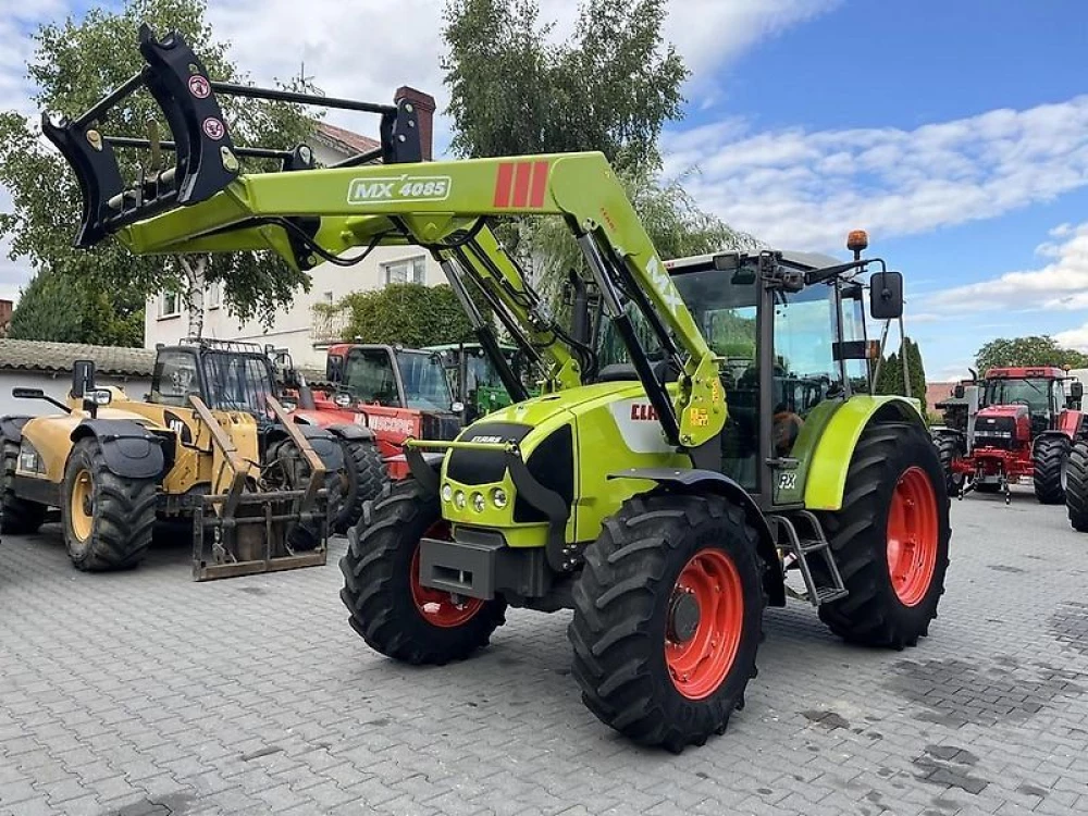 Claas celtis 446 plus rx + mailleux mx40-85