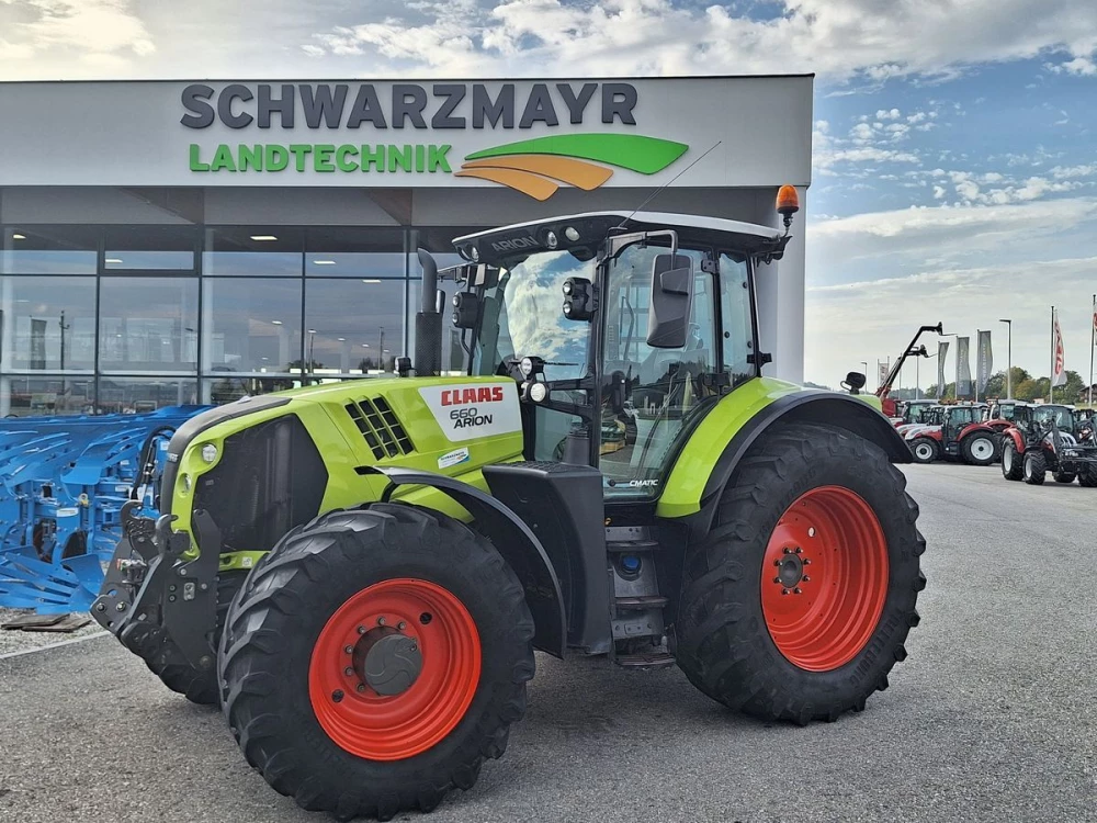 Claas arion 660 cebis cmatic